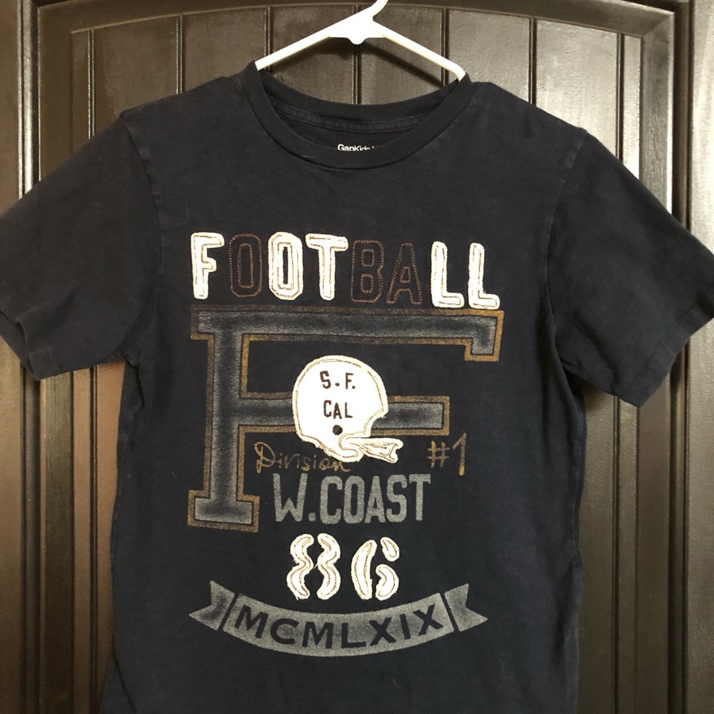 Boys Gap football shirt.